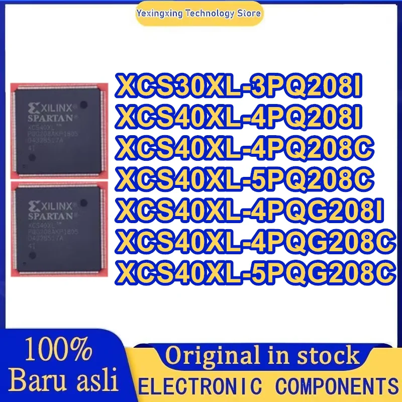 

XCS30XL-3PQ208I XCS40XL-4PQ208I XCS40XL-4PQ208C XCS40XL-5PQ208C XCS40XL-4PQG208I XCS40XL-4PQG208C XCS40XL-5PQG208C QFP IC Chip