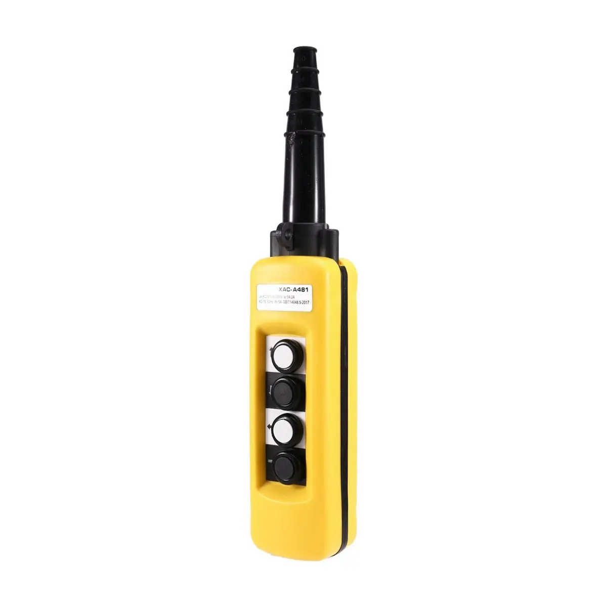 Rainproof Crane Control Buttons -A481 Single-Speed Hoist Handle Switch Four-Button Combination
