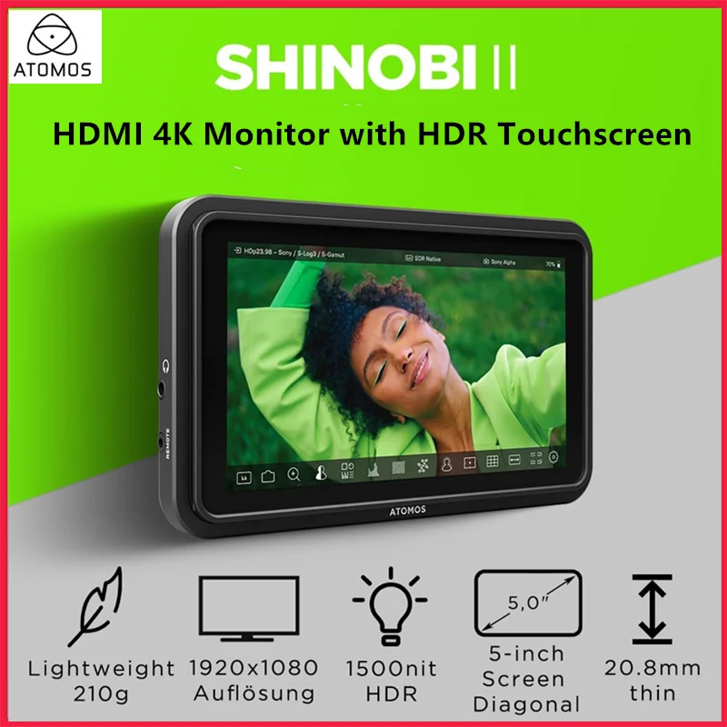 Atomos Shinobi II For 4K Monitor 5.2