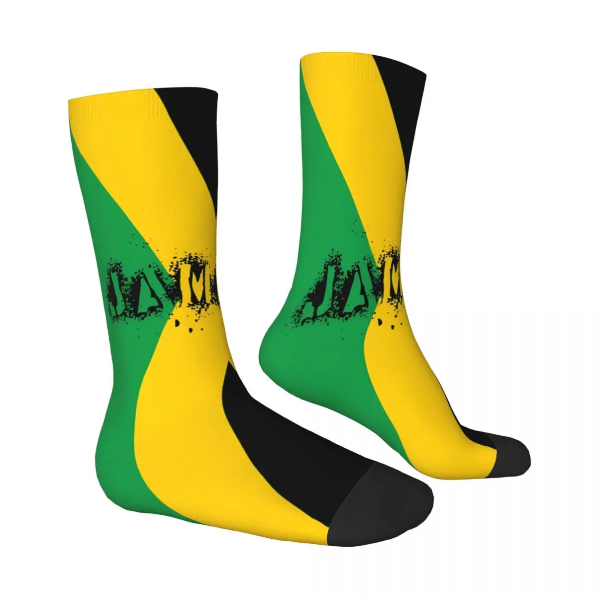 Jamaican Flag Socks Male Mens Women Spring Stockings Harajuku