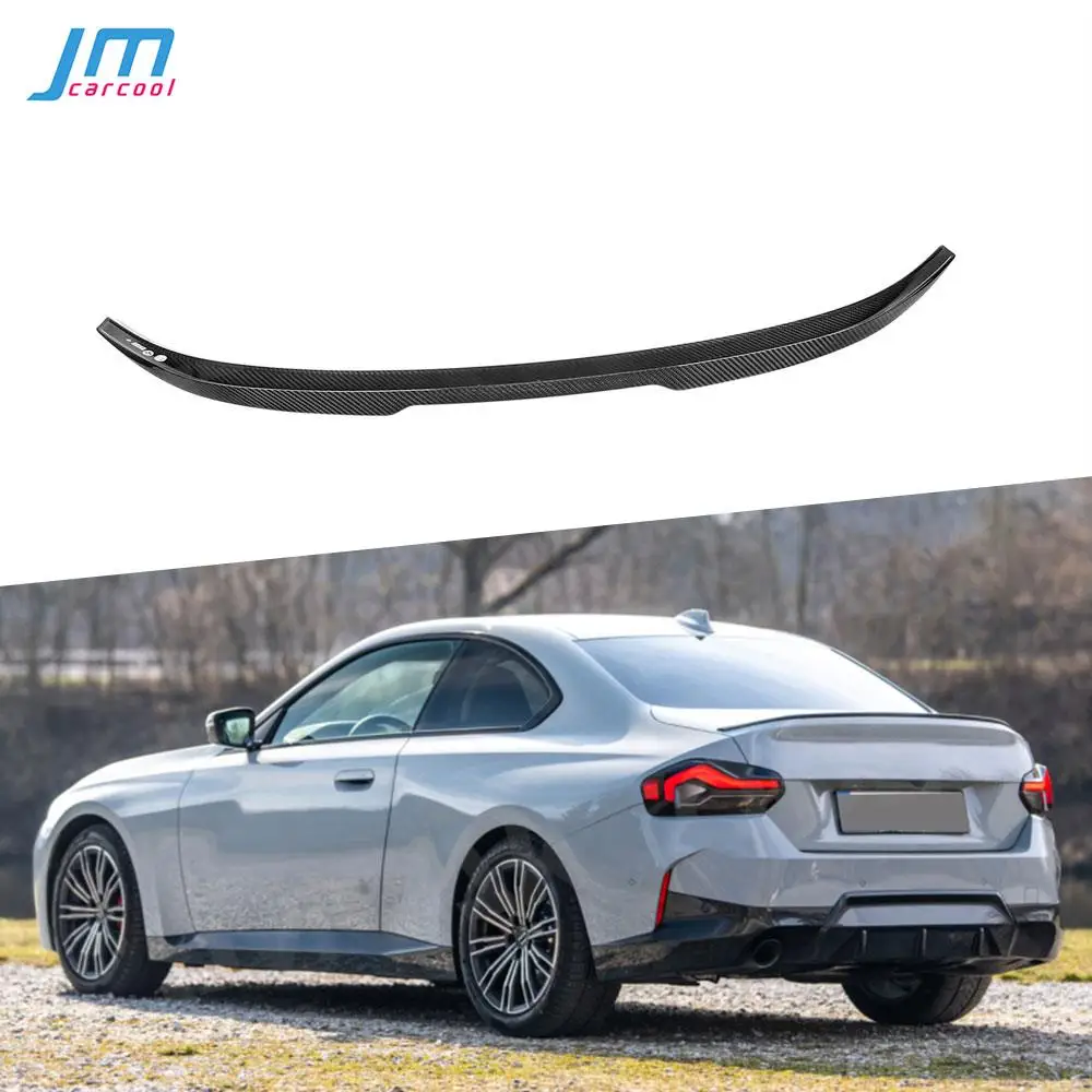 

Dry Carbon Fiber Rear Trunk Wing Spoiler for BMW 2 Series G42 M235i M240i Coupe 2022+ Rear Duck Spoiler FRP