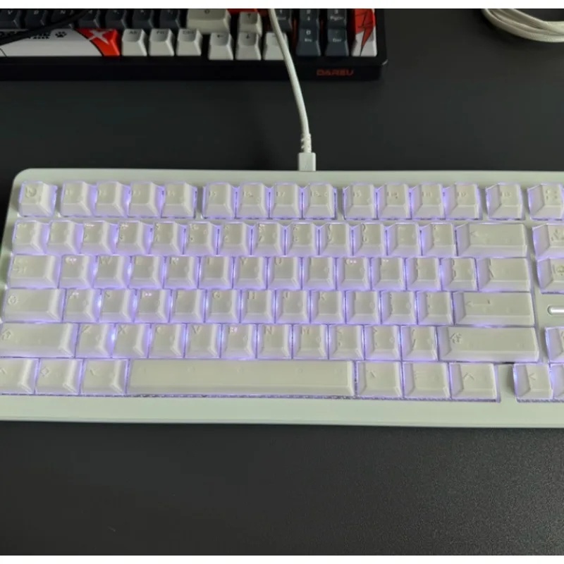 Wooting80HE حافظة لوحة المفاتيح المتوافقة GT-80 غلاف من الألومنيوم ملحقات لوحة المفاتيح الميكانيكية المخصصة لغطاء استبدال المفتاح المغناطيسي