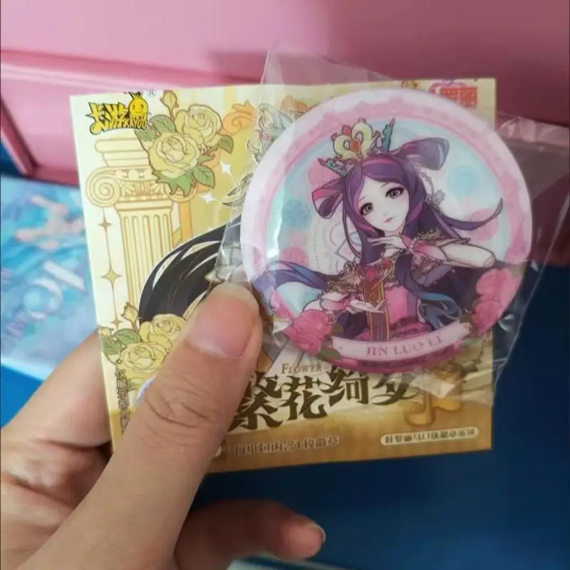 Echte Yeluoli De Eerste Ronde Van De Bamba Tin Badge Serie Fanhua Qiluo Metalen Perifere Blind Box Kerstcadeau Op Voorraad