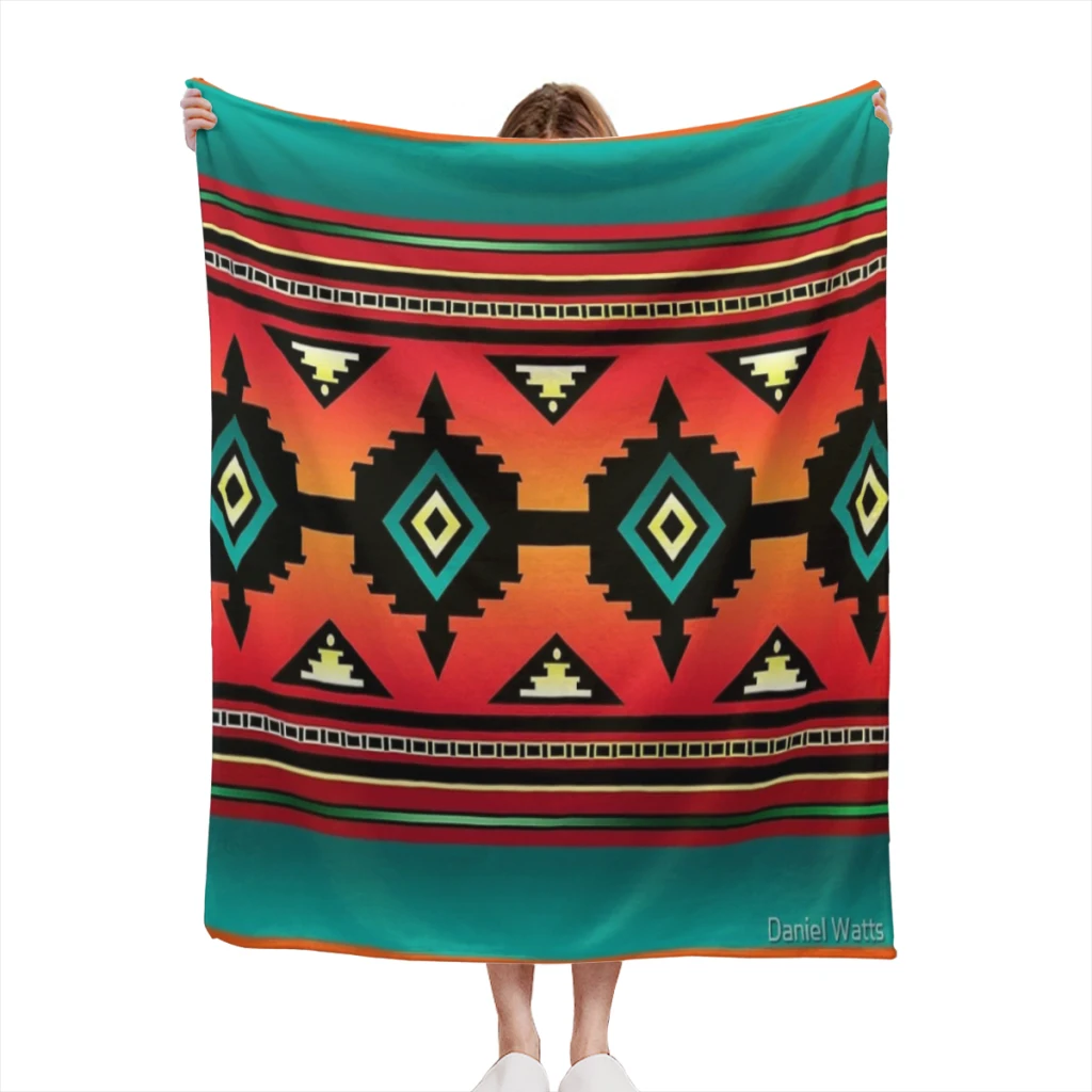 Canyon Navajo  Summer Blanket Thin Blanket Comforter Flannel Soft throw Blankets Warm Home and decoration