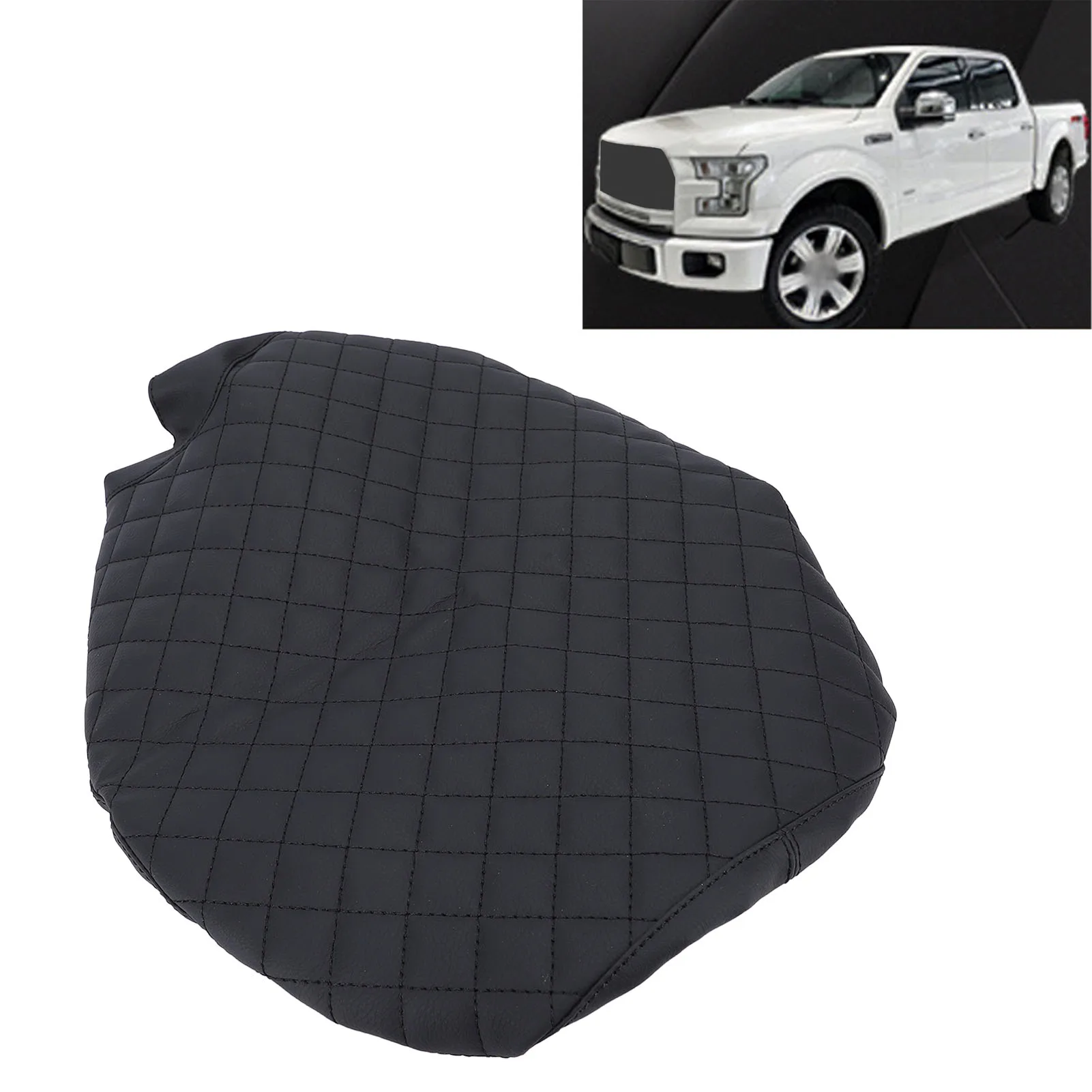 

Чехол на центральную консоль, защитный подлокотник из искусственной кожи, крышка сиденья для F-450 2017–2024 с сиденьем для прыжков 40, 20 40,