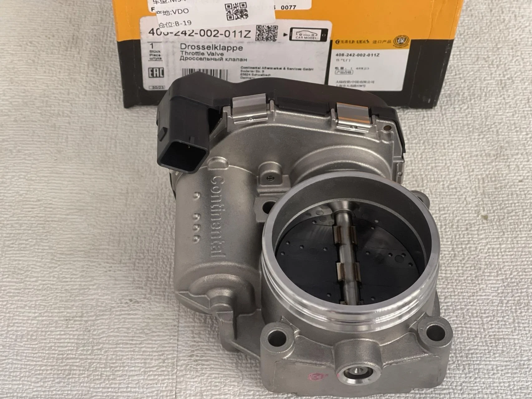 FOR BMW 1 3 5 Series X1 E60 E90 E87 E81 E82 E88 VDO Throttle Body Valve 2.0L 2003 Continental OEM 13547561066