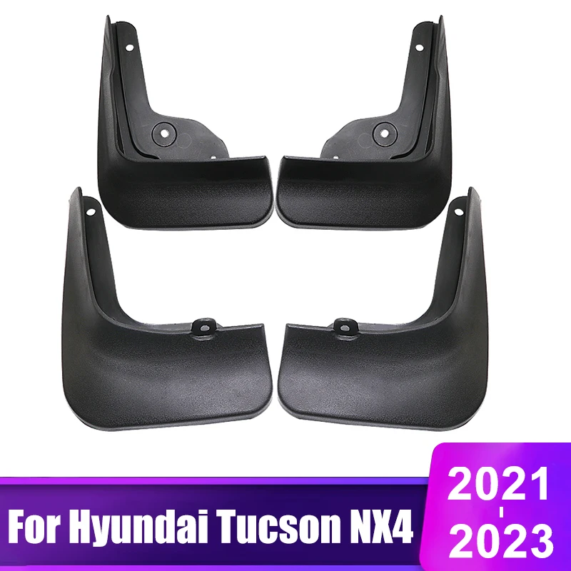 

For Hyundai Tucson NX4 2021 2022 2023 Hybrid Car Fender Avoid Mud Splash Front Rear Mudguard Cover Guards Accessories