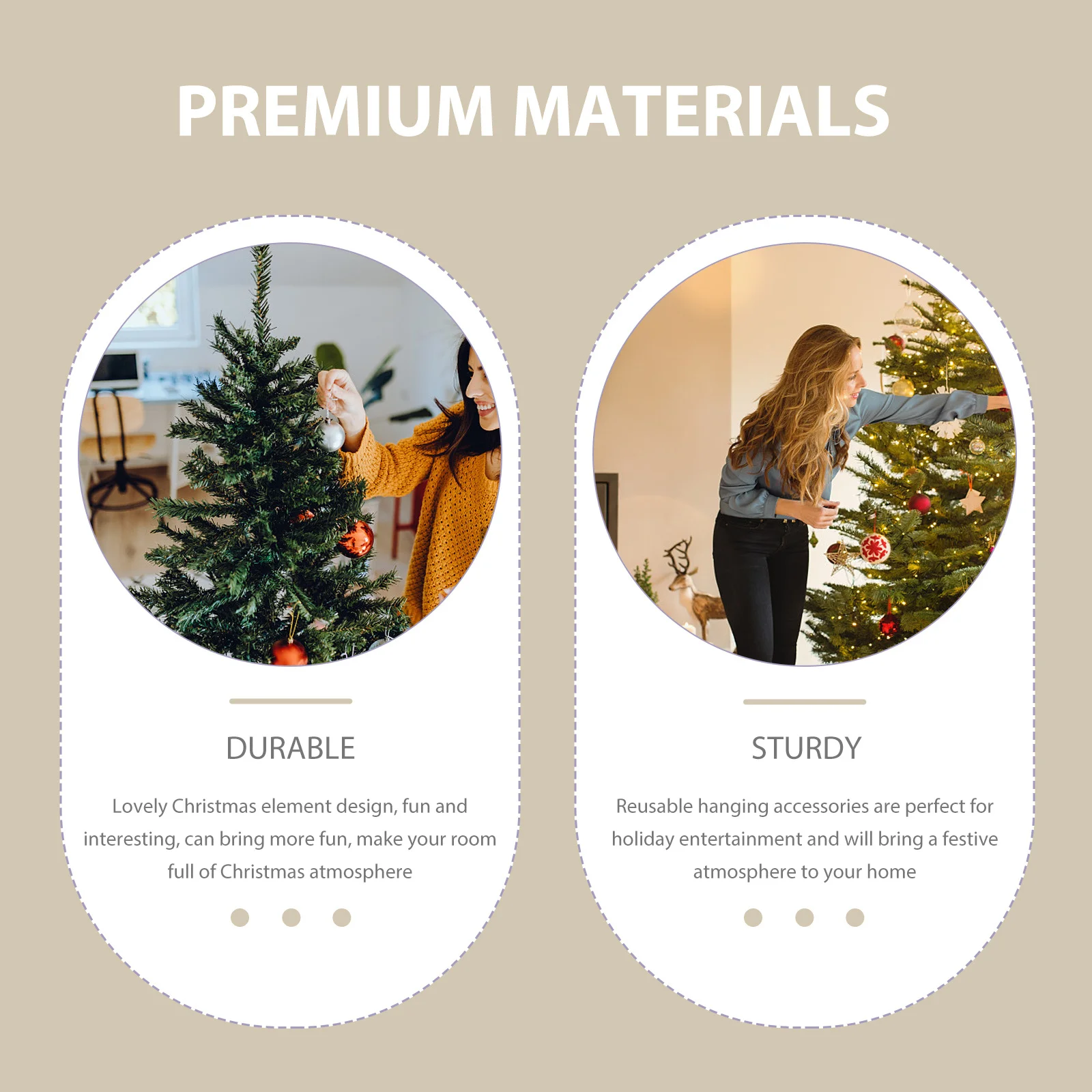 

6Pcs Christmas Tree Decoration Xmas Pendants Snowflake Star Hanging Ornaments Unique Party Decor Christmas Tree Decoration