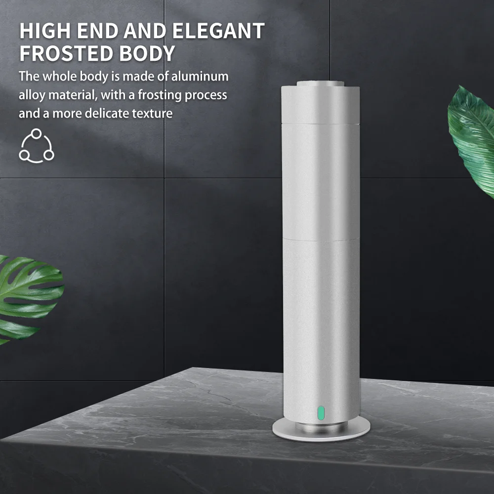 Remoto e Bluetooth Control Tower Scent Difusor Machine, Fragrância Aroma Machine, Waterless Air Difusor, 120ml