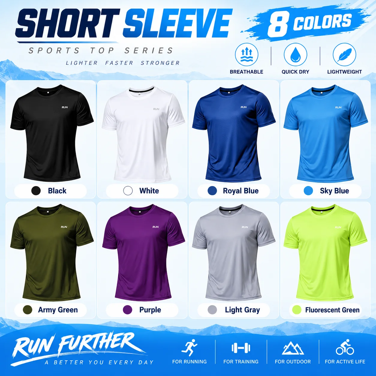 Quick Dry Lightweight Tops Men Long Sleeves T-Shirt Running Fitness Outdoor Sport Shirt Gym Clothing Men Ropa Deportiva Hombre