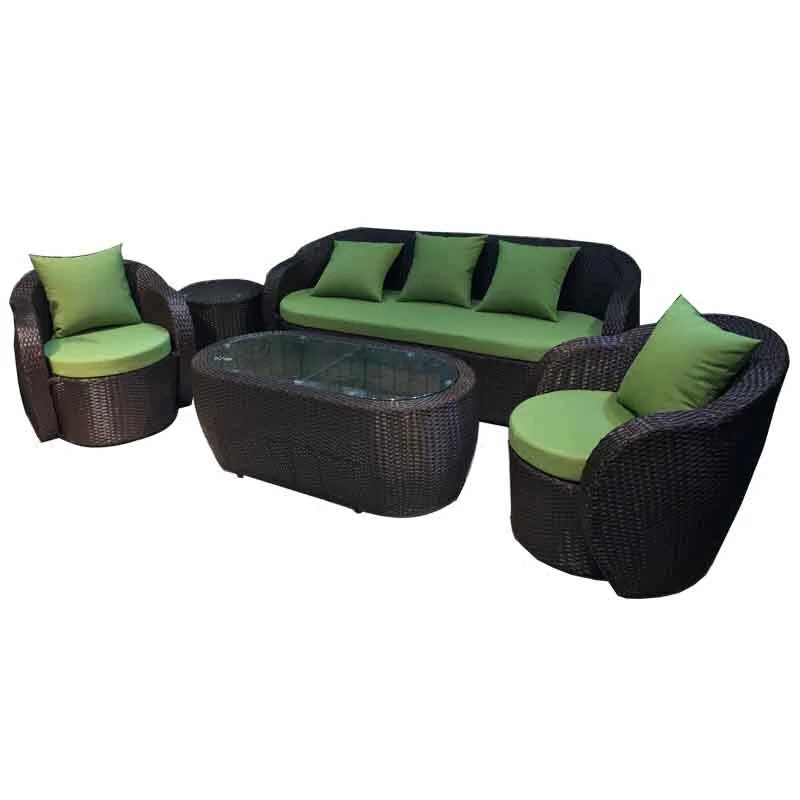 

Nordic Outdoor Sofa Combination Garden Hotel Terrace Solid Wood Sofa