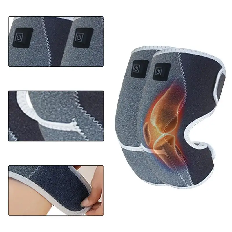 Heating Pad For Knee Portable Electric Heated Knee Brace USB Warm Knee Brace For Elders Office Workers School Students