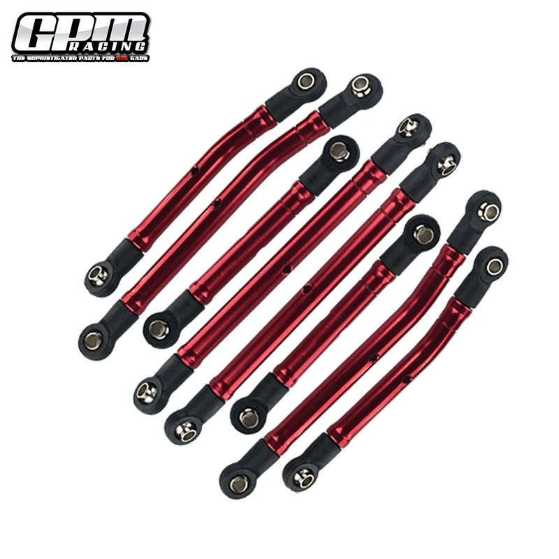 Set di collegamenti regolabili ad alta distanza GPM in alluminio 6061-T6 per TRAXXAS 1/18 TRX4M