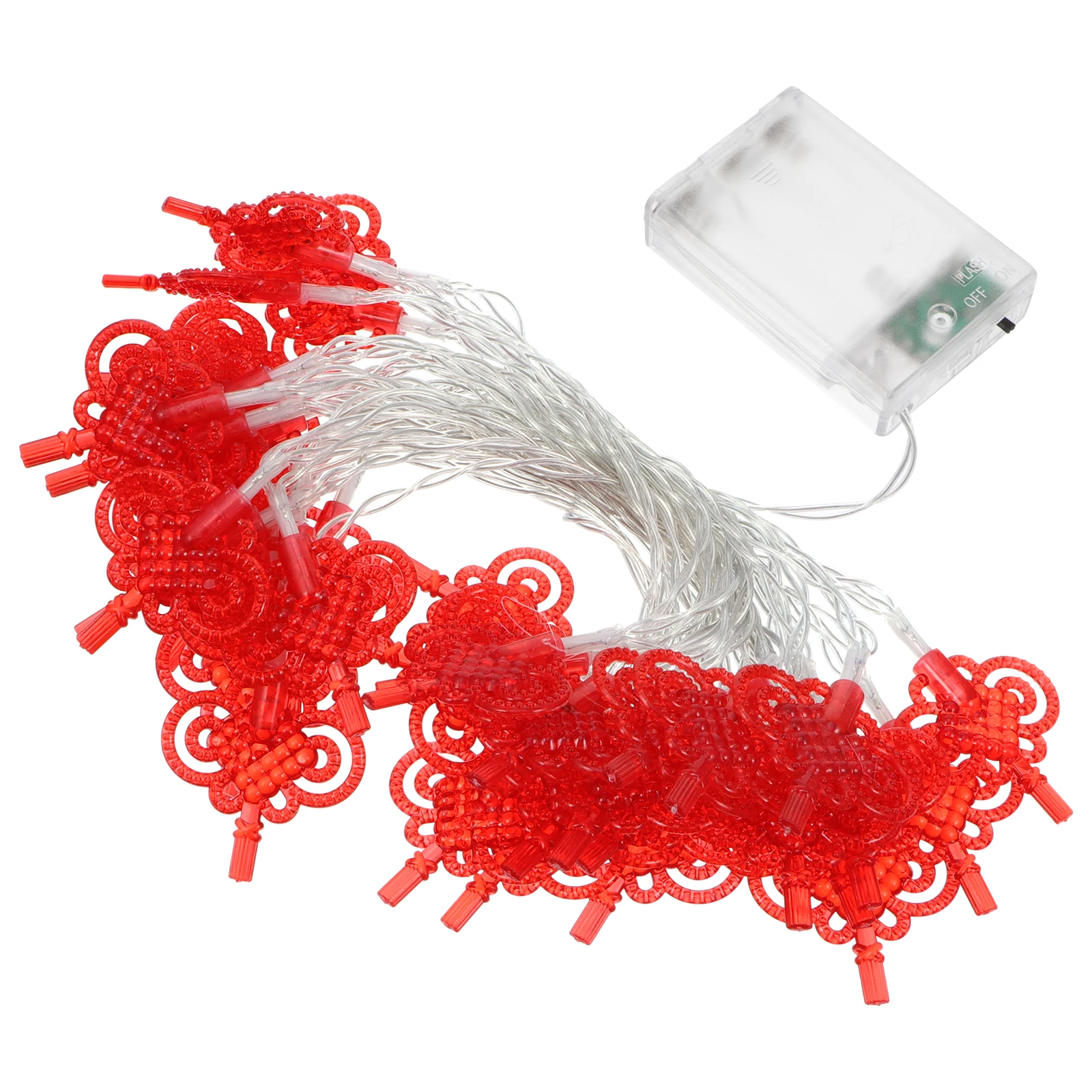 

Chinese Knot String Lights Decoration China New Year Decorations Lantern Plastic