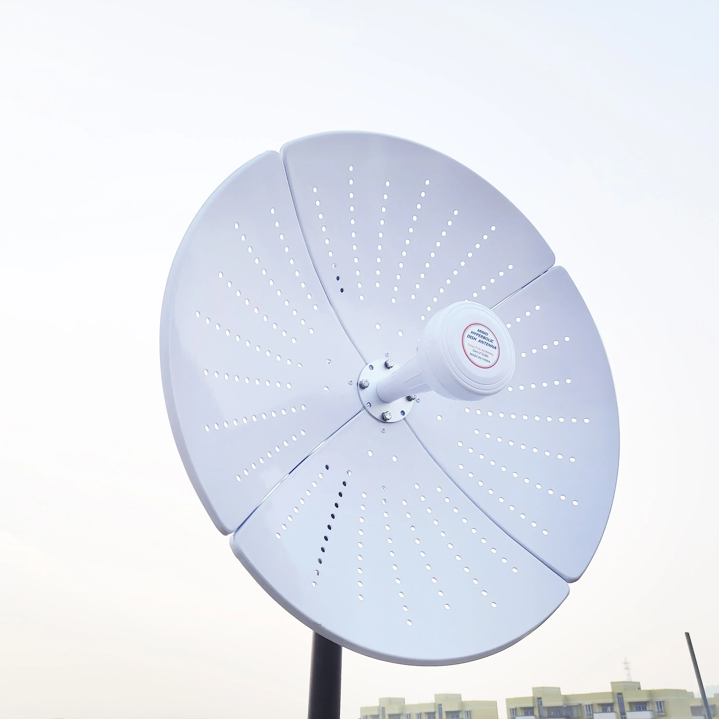 Antena MIMO de Doble Polarización para Exteriores 3G 4G 5G, Antena Parabólica de Alta Ganancia de 22dBi, Mejora la Estabilidad y Velocidad de la Red WiFi Móvil