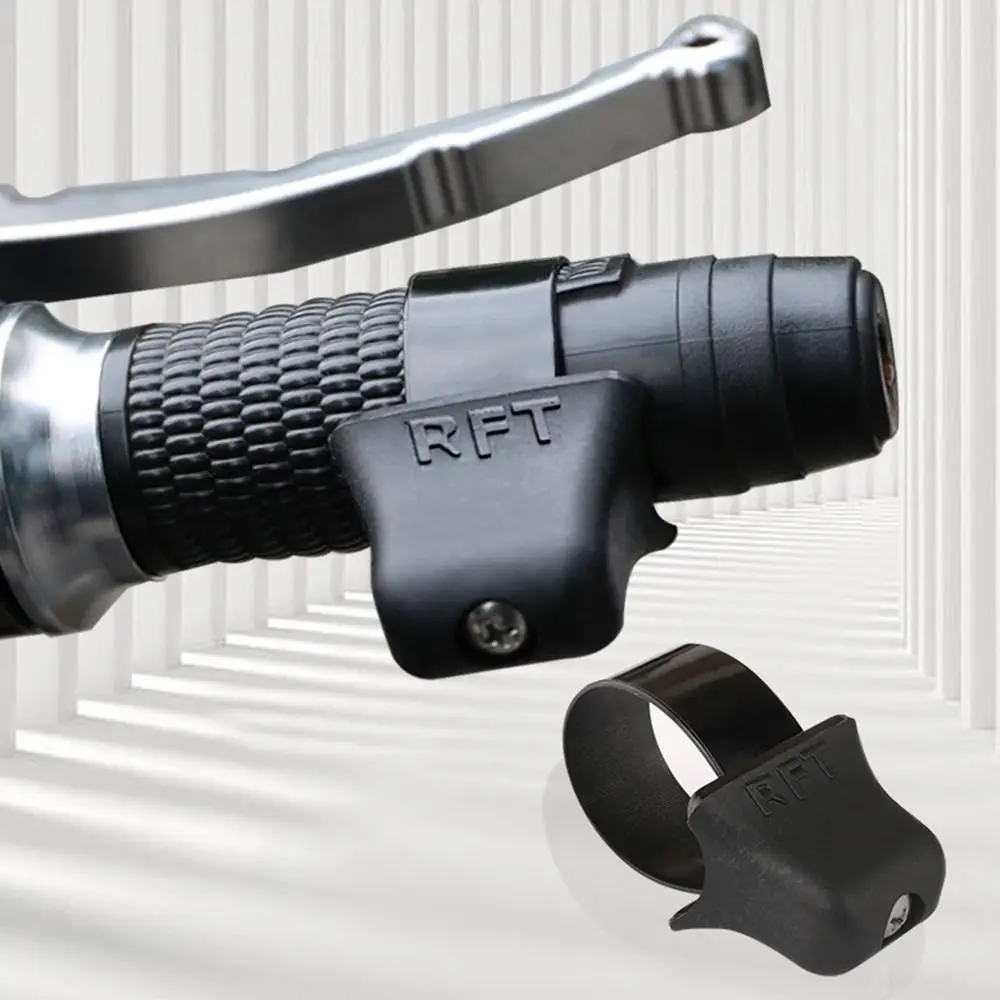 

Black Motorcycle Throttle Assistant Labor Saver Plastic Assist Handle Thumb Wrist Rest Electric Scooter Accelerator Booster