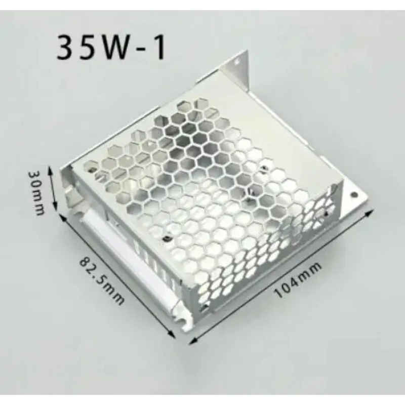 4pcs Aluminum Alloy Industrial Metal Power Supply Case Switching Power Box Housing for Electronics