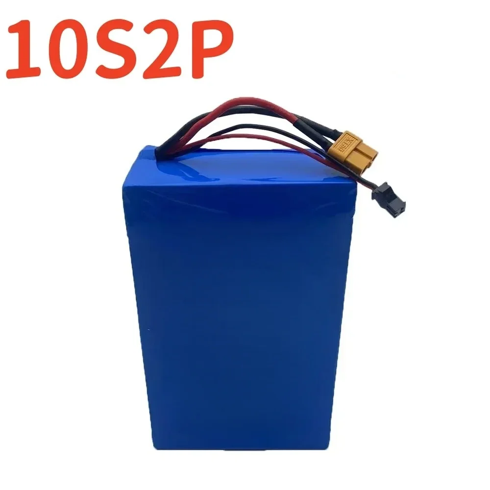 Batería recargable de 36V 10S2P 8000mAh con BMS adecuada para herramientas de viaje de 42V, paquete de batería de litio 18650 incorporada.