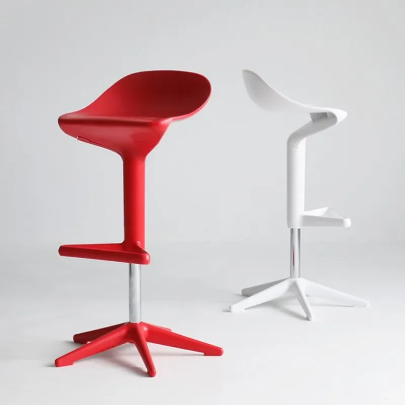 Modern Simple European Swivel Bar Stool Front Cashier High Stool Fashion Bar Counter Chairs Lift High Chair Stools