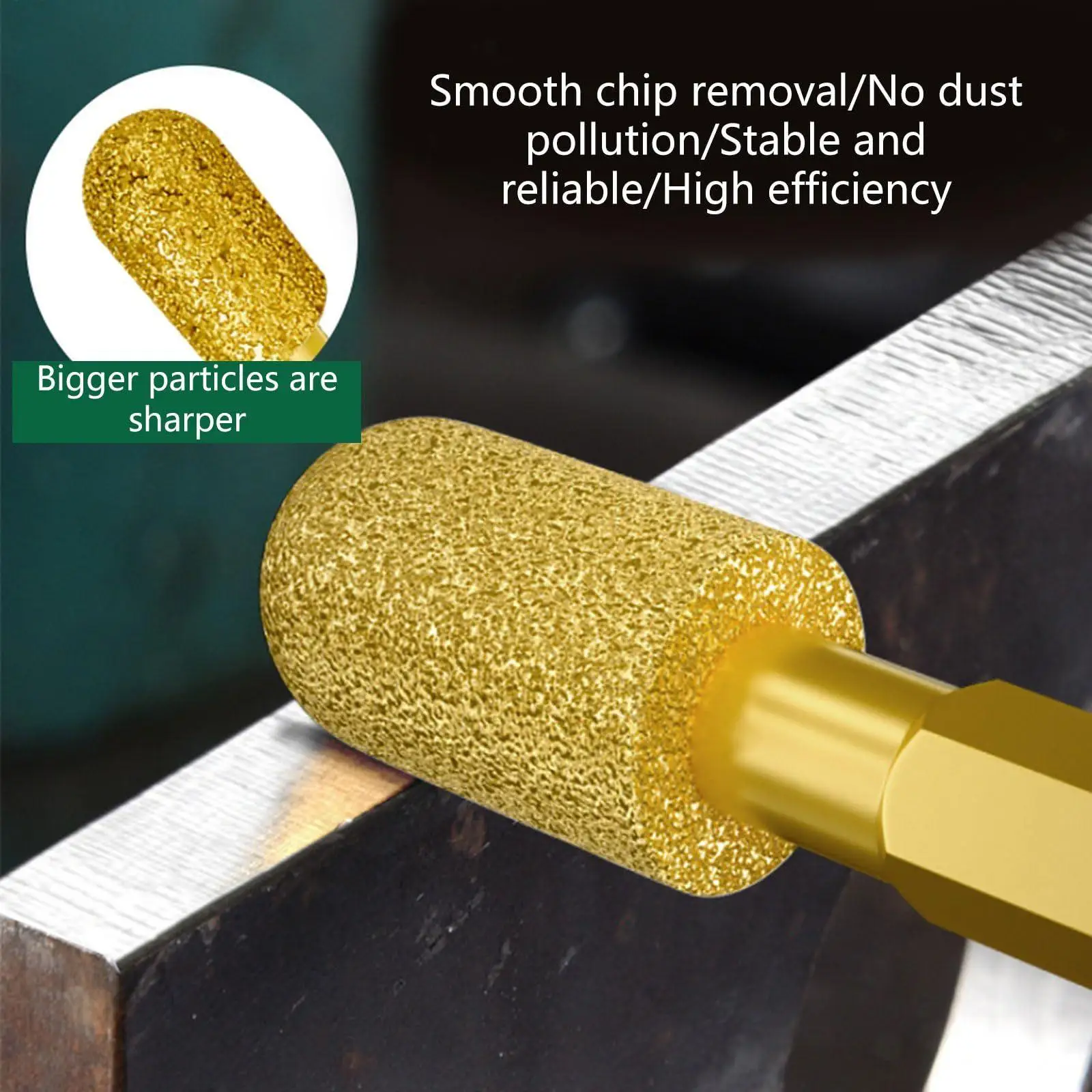 

Carbide Burr 7 Pieces Hex Shank Carbide Electric Tool Accessories Metal Drill Bit Set for Sanding Routing Burnishing Metal Wood