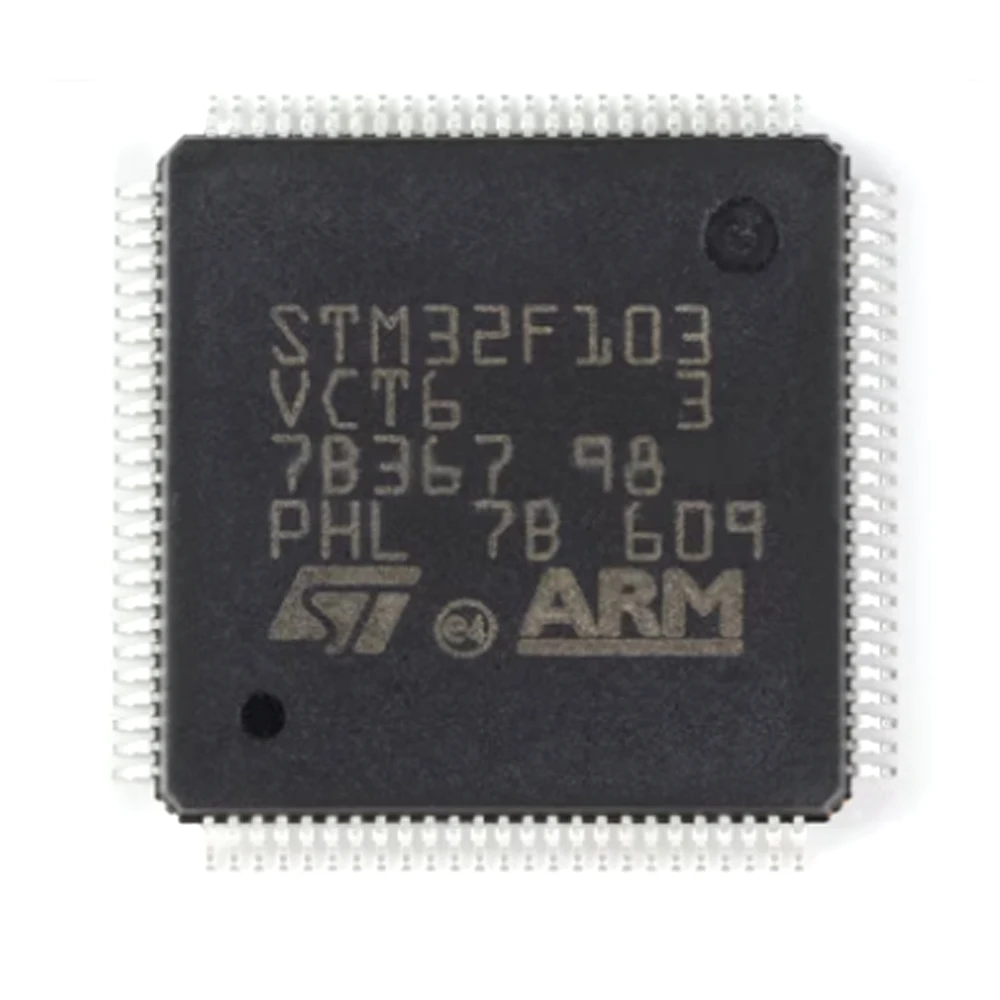 5 قطعة STM32F103VCT6 SCM رقاقة 32 بت متحكم ، SMD LQFP100