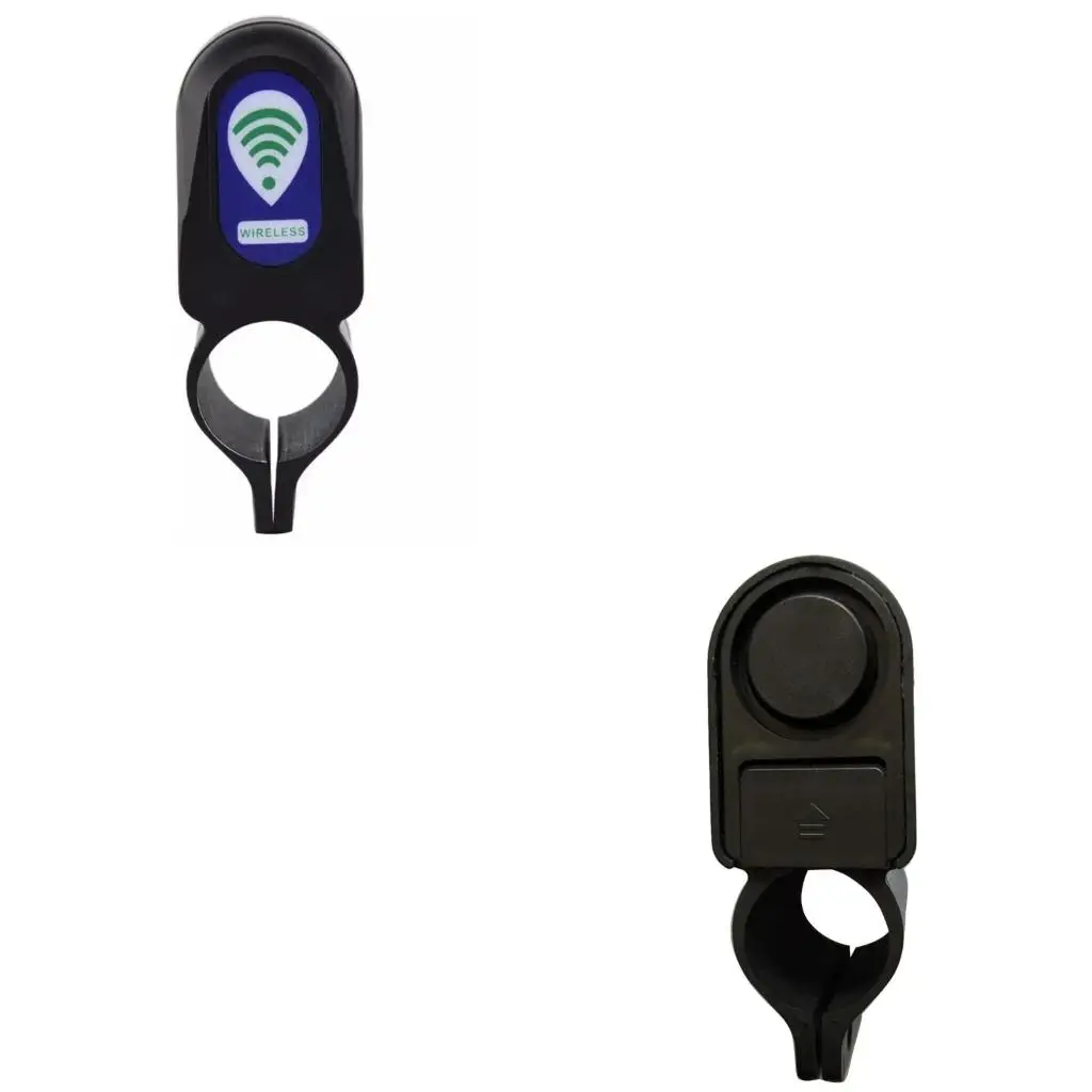 

Wireless Remotes Control Bicycles Alarm Shock Vibration Sensorings Cycling Alarm