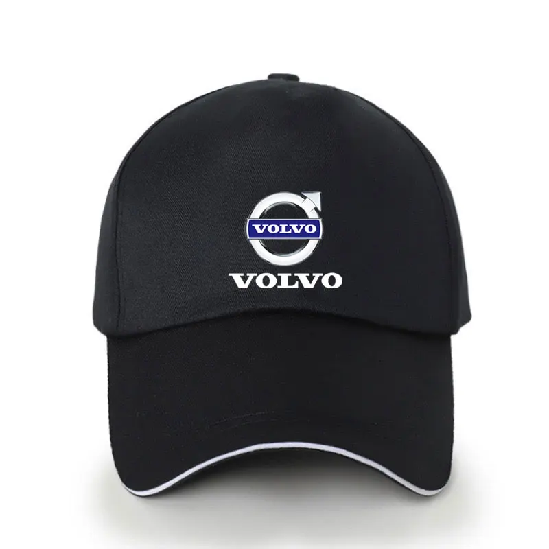 Solid Color Unisex Hat Plain Curved Sun Visor Hat Outdoor Dustproof Baseball For Volvo xc60 xc90 v40 v60 v50 s60 Car Accessories