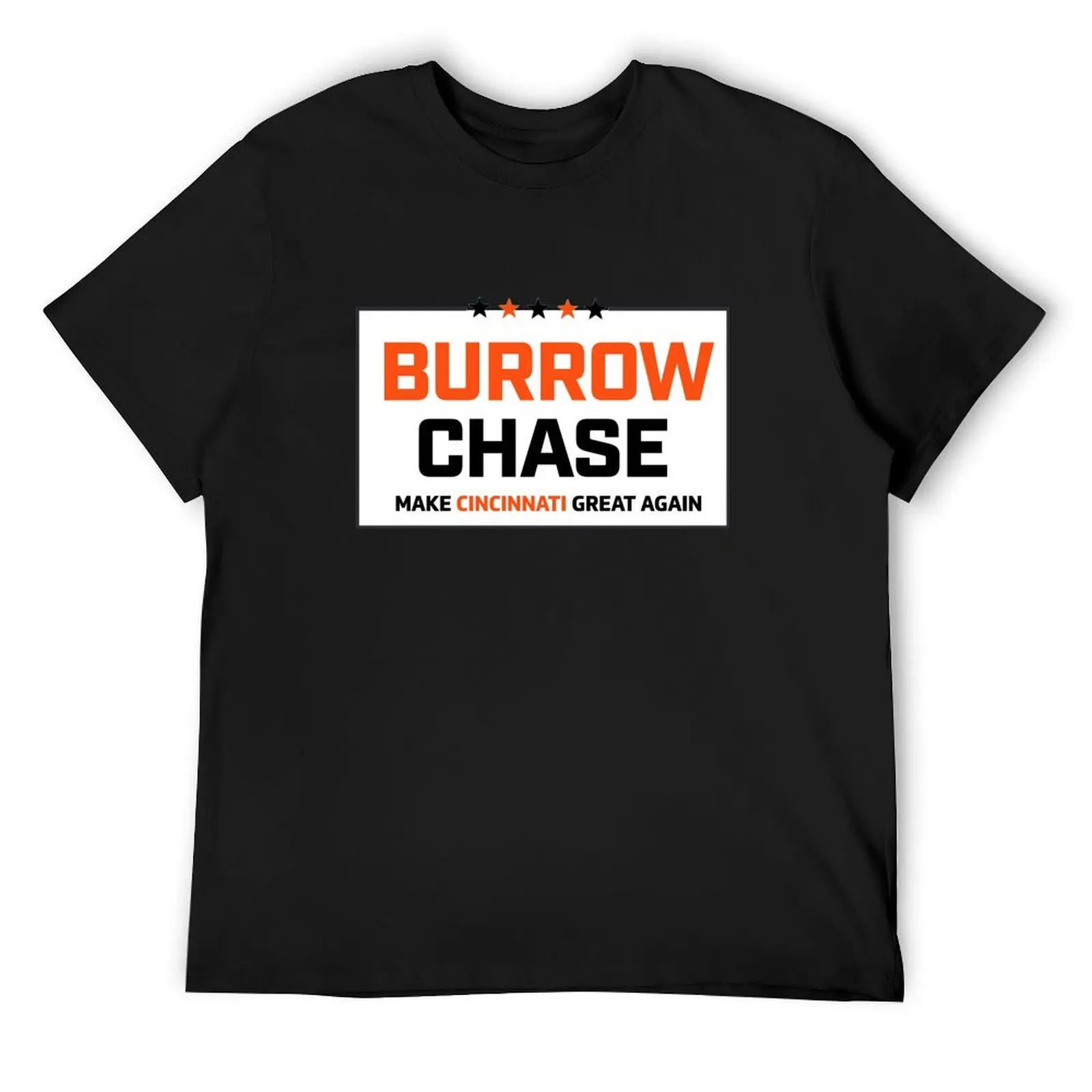 

Burrow Chase Make Cincinnati Great Again T-Shirt cute tops shirts graphic tees mens graphic t-shirts hip hop