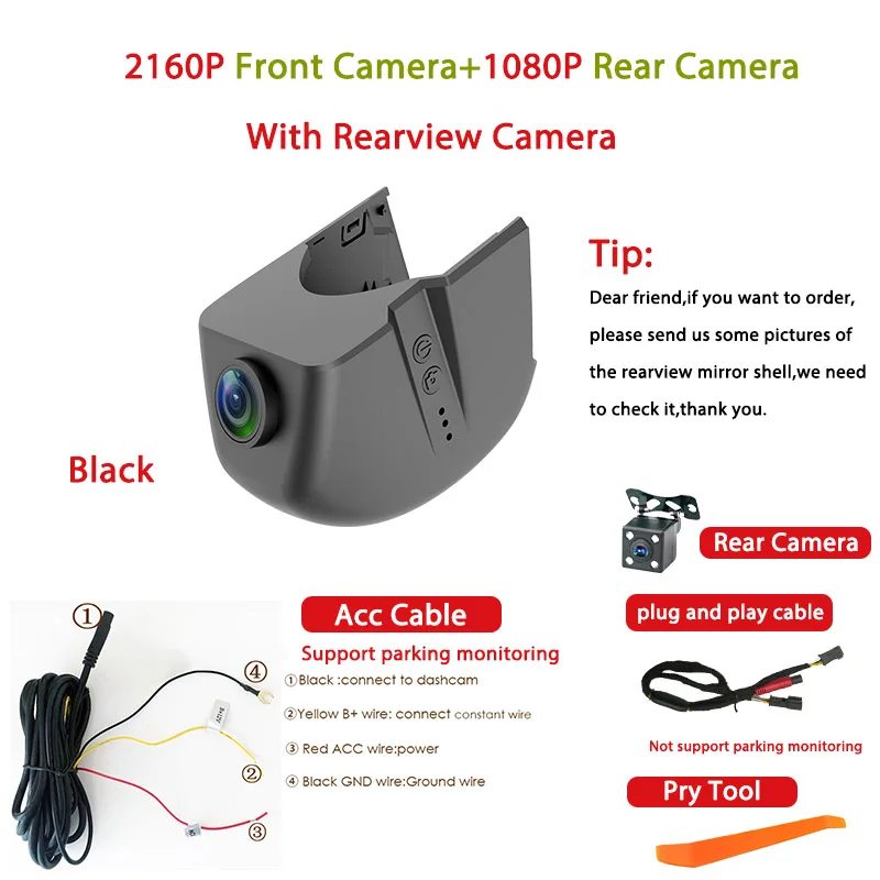 Auto DVR Dashcam Videorecorder voor Audi A1 A3 A4 A5 A6 A7 A8 Q3 Q5 Q7 RS3 RS4 RS5 RS7 TT B5 B6 B7 B8 B9 8V C5 C6 C7 2004-2021