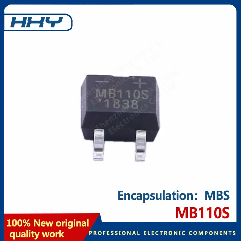 10PCS MB110S package MBS Schottky rectifier bridge