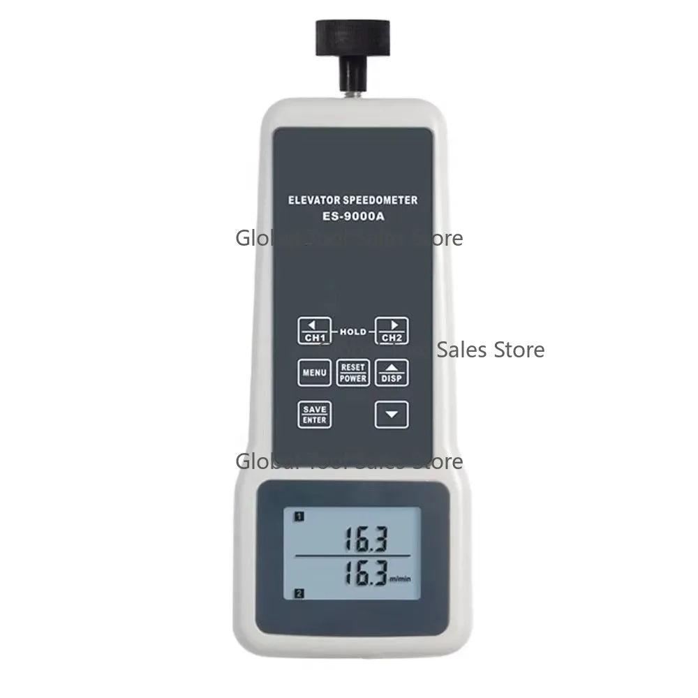 

ES-9000A Digital Elevator Speed Limiter Handheld Speedometer for Adjustment, Maintenance Designed