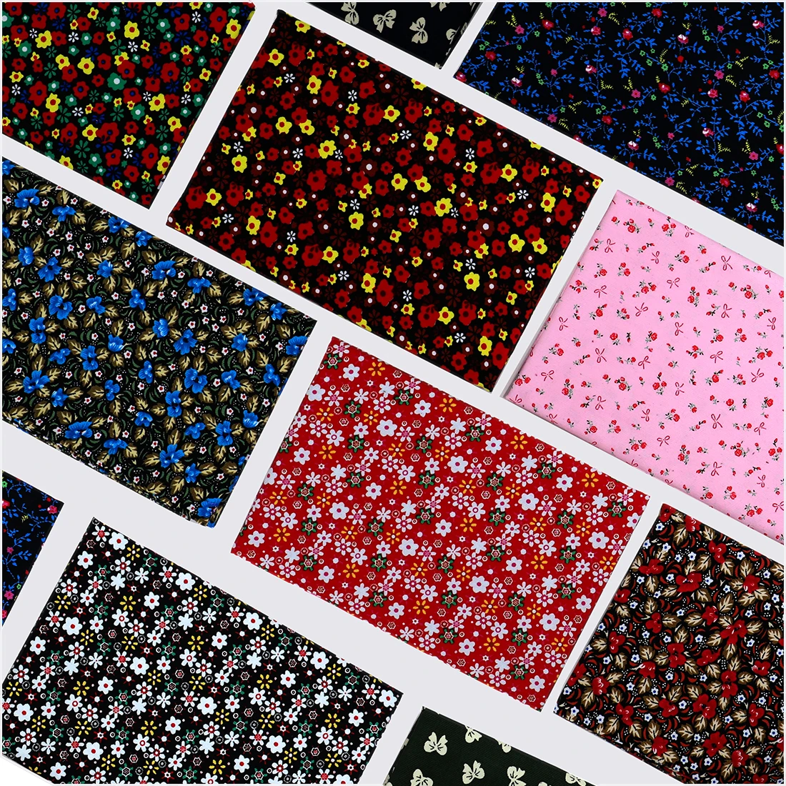 Floral Printed 100% Cotton Fine Corduroy Fabric For DIY Sewing Dress Coat Pants Pure Coton Fabrics