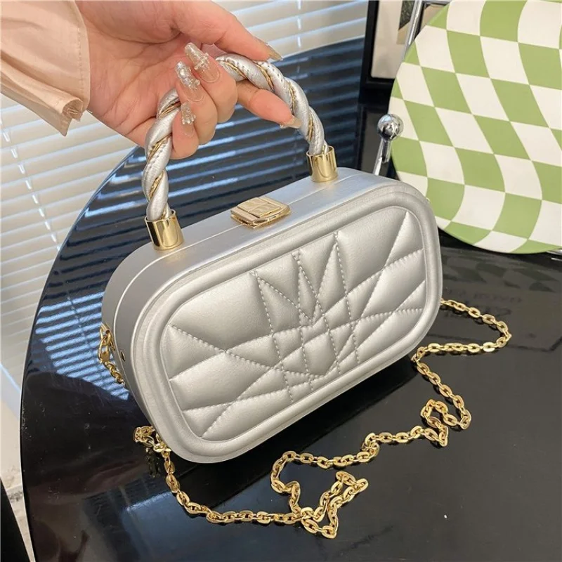 

Elegant Leather Crossbody Bag For Women From Luxury Brand Famous Designer Popular Classic Shoulder Handbag Ladies