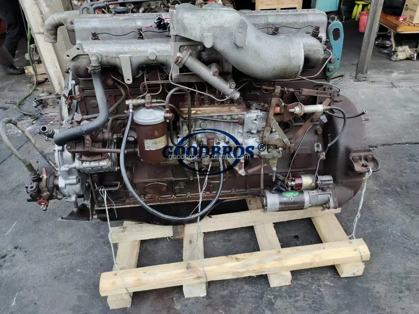 Used PE6 PE6T Crane Engine For Nissan UD Truck