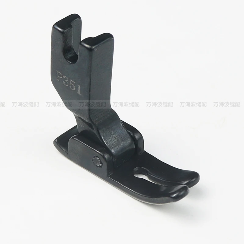 Black AAA Grade All Steel Lockstitch P351 Presser Foot 0.5 Presser Foot Industrial Sewing Machine Accessories Complete Lockstitc