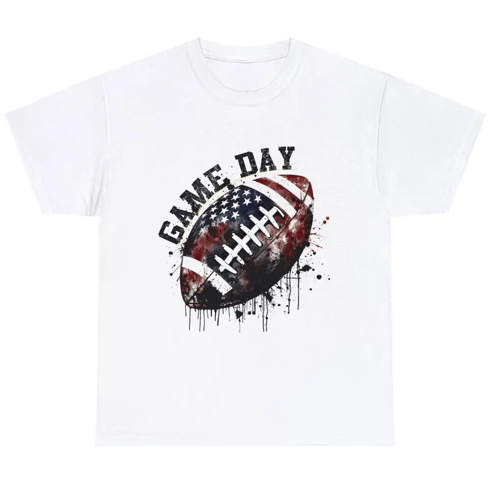 

Game Day American Football Game Day Unisex T Shirt Cotton Luxury brand vintage oversized