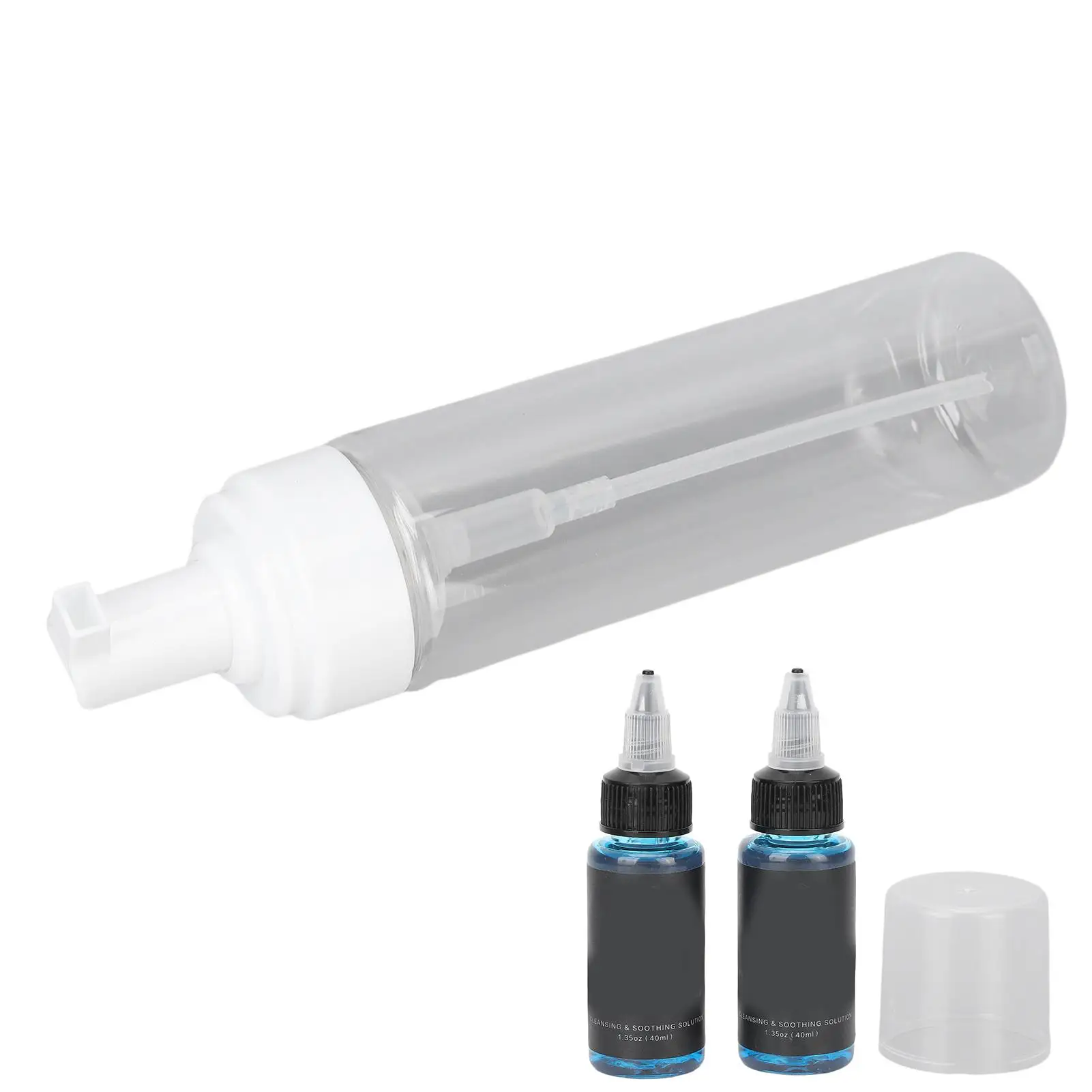 للوشم، مجموعة الرعاية اللاحقة، زجاجة رغوة لتخفيف التورم لفناني الوشم، حل لتقليل الألم لمحلات الوشم #6