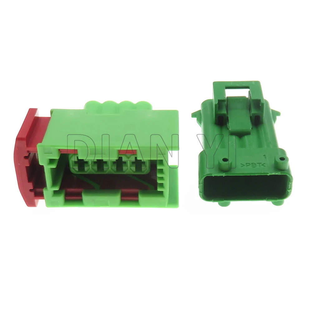 1 Set 4 Way Starter Auto Docking Connector For Peugeot 307 206 144998-6 185001-6 Car Oxygen Sensor Cable Harness Socket