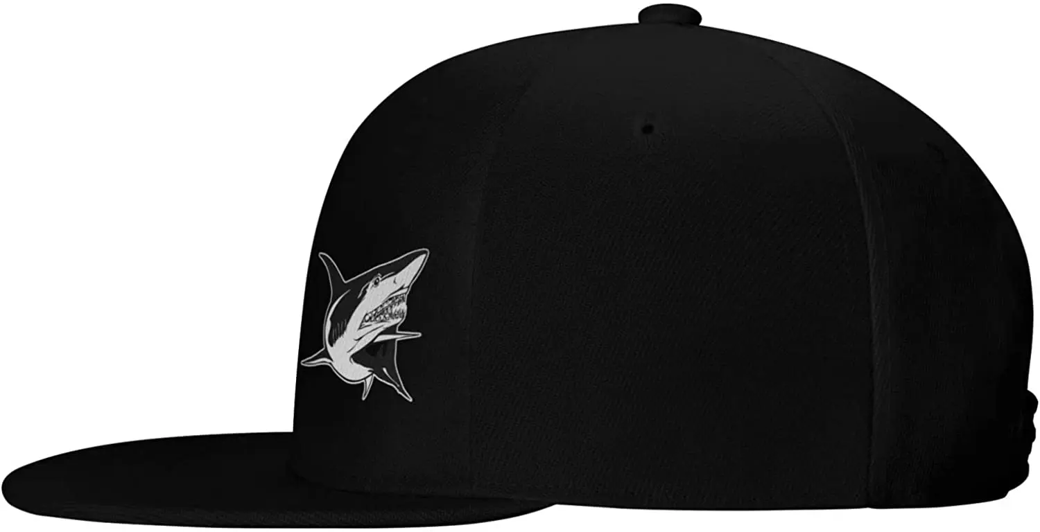 Haai Vis Mannen Snapback Hoed Jongens Baseballpet Verstelbare Grappige Hiphop Platte Vizier Trucker Vader Cadeau Vier Seizoenen Caps Voor Mannen