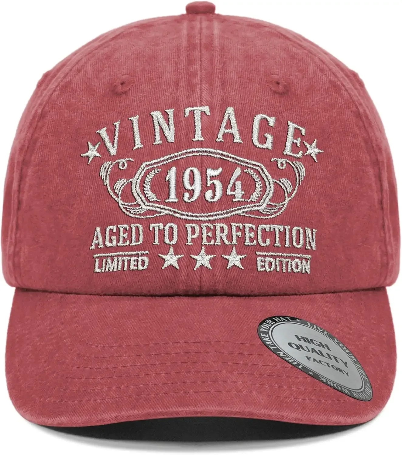 

1924-1994 Birthday Gifts Hat Cap for Men Women Personalized 30th-100th Birthday Ideas Gift Parents Vintage Hat Headwear Unisex