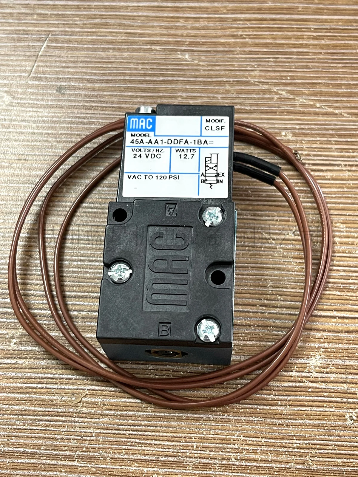 valvula solenoide americana 45a aa1 ddfa1ba clsf dc24v novo e original 01