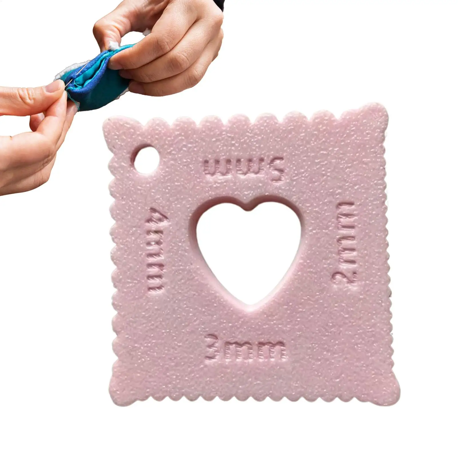 Sewing Machine Seam Guide 2/3/4/5mm Stitching Suture Spacing Template Ruler Quilting Template Guide for Embroidery Knitting