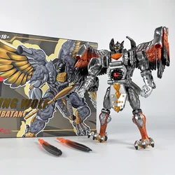 TA Transart BWM-12 18.5cm BWM12 Silverbolt Lightning Beast Wars BW Transformation Machines Action Figure