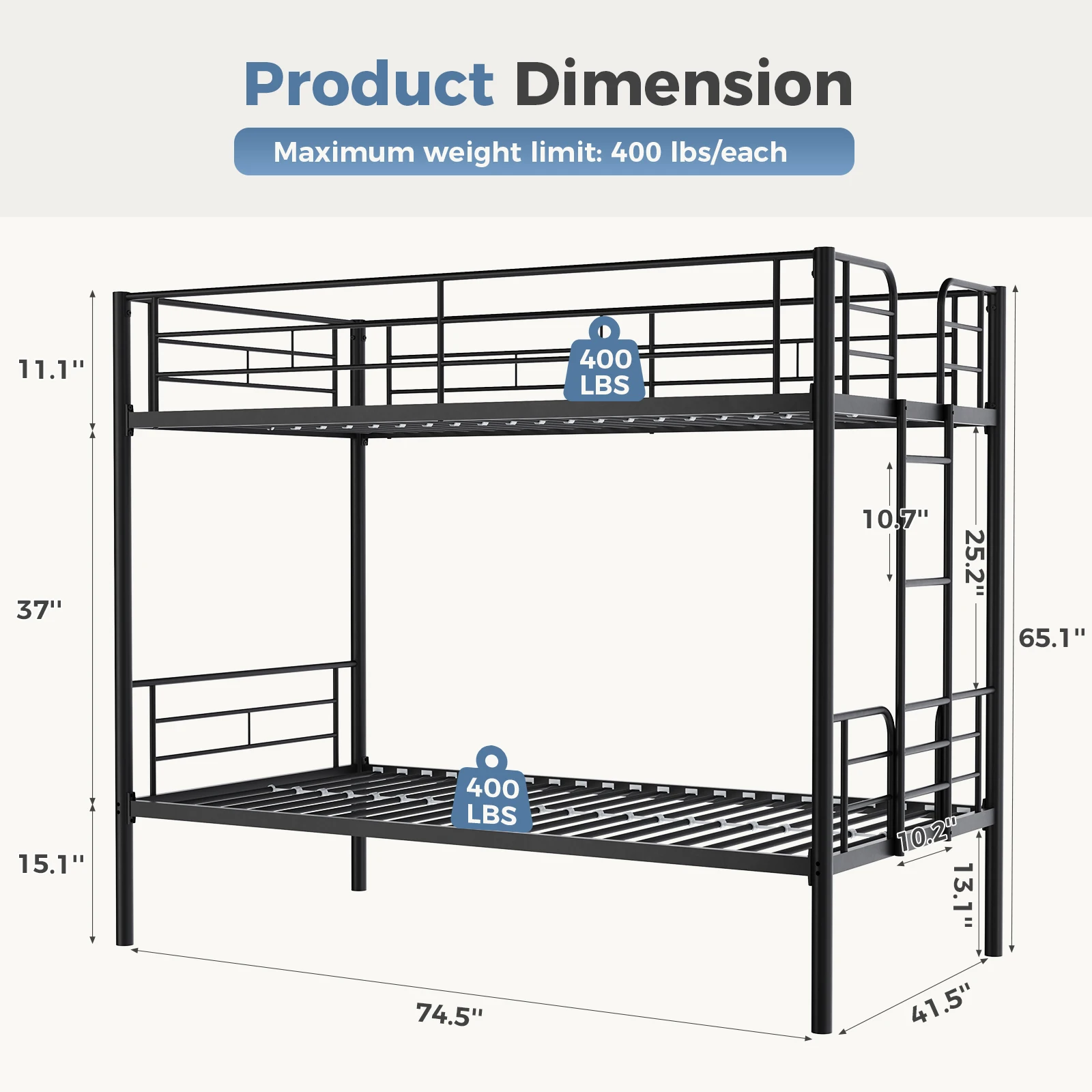 metal slats support