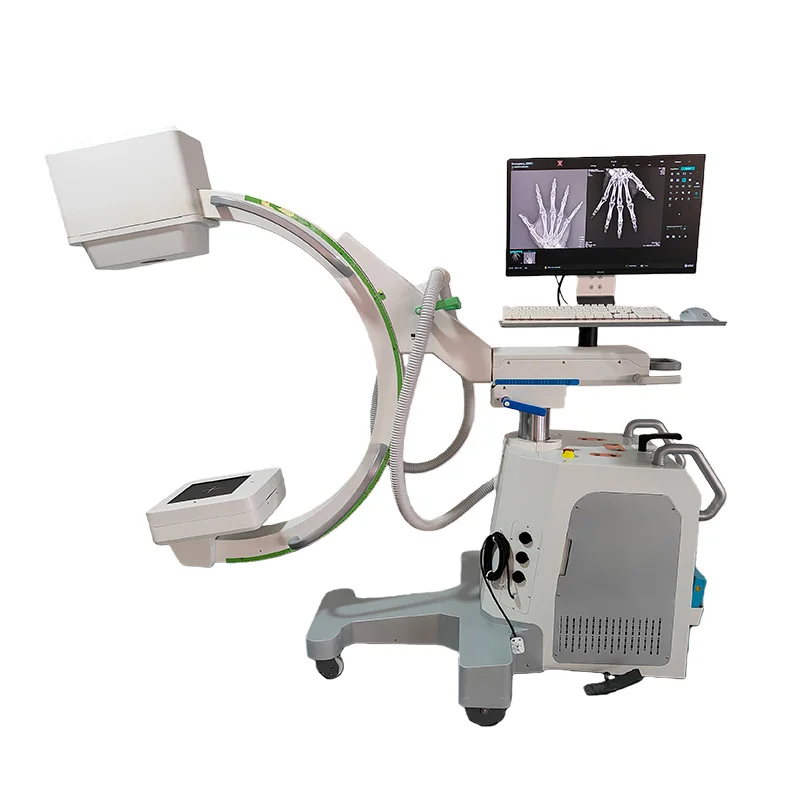 IN-C5A10 Electric Mobile C-Arm X-Ray Machine System, High Resolution Image Medical Radiation Equipment