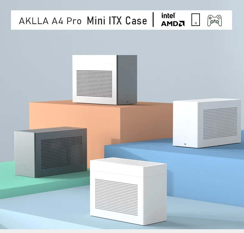 2022new [Off the shelf] AKLLA A4pro ITX mini chassis SFX power