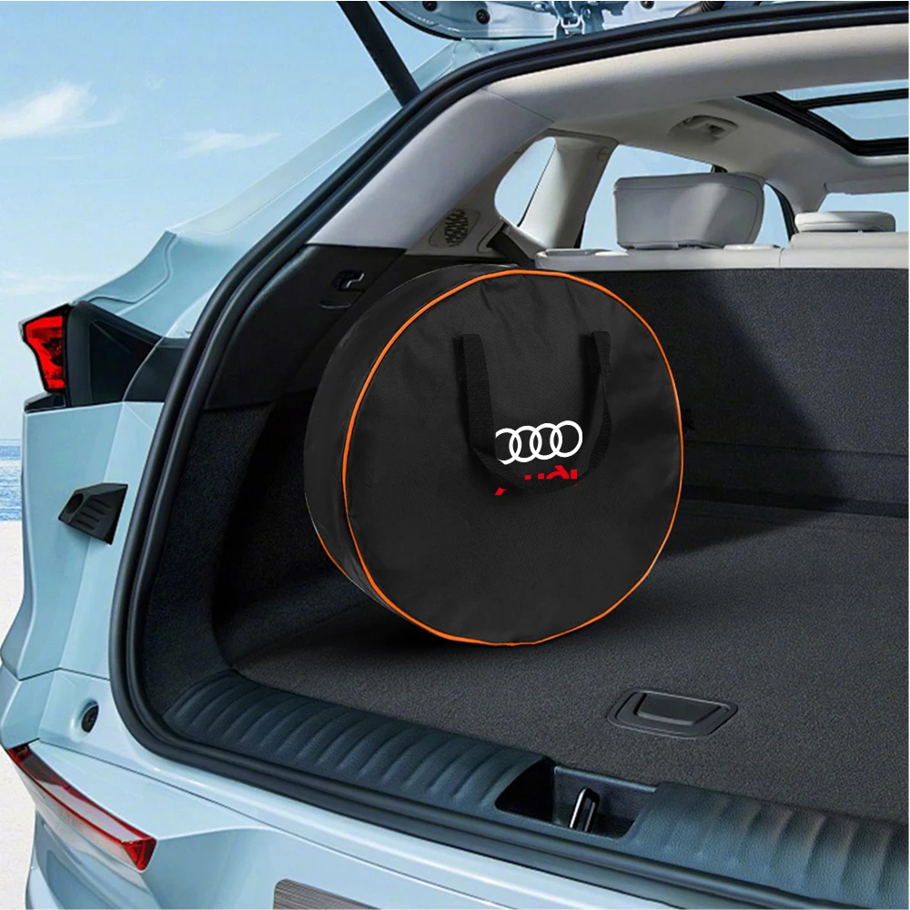 Large Capacity Storage Bag Car Charger Round Storage Bags Tool Carry Bag for Audi Sline A3 8P 8L 8V A4 B8 B6 B7 B9 A6 C6 C7 S5 view 6