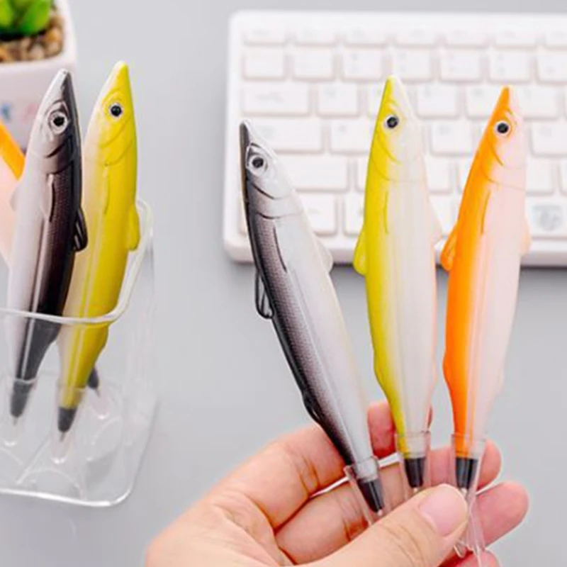 Neuartiger Kugelschreiber, Fisch-Kugelschreiber, lustiger Schreibstift für Studenten, Klassenbelohnung,
