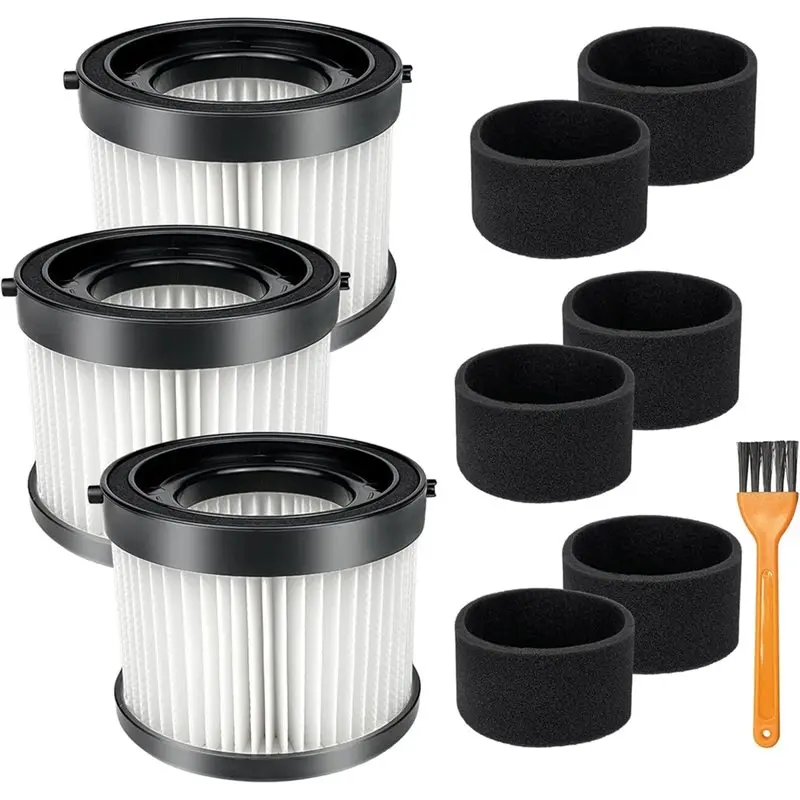 A40Z-49-90-0160 HEPA Filter For Compact M18 Vacuum 0882-20, With Foam Sleeve Filters, Replace Part 49-90-0160