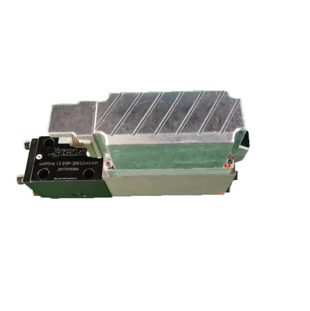 Factory Outlet Direct-acting Spool Valve Motor Servo Valve Max Flow 40l/min And 100l/min With Position Controller